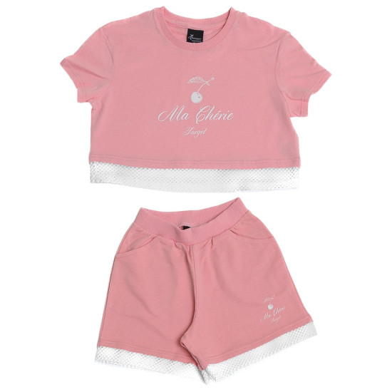 Target Παιδικό σετ Single Jersey & Bf ''Cherry''